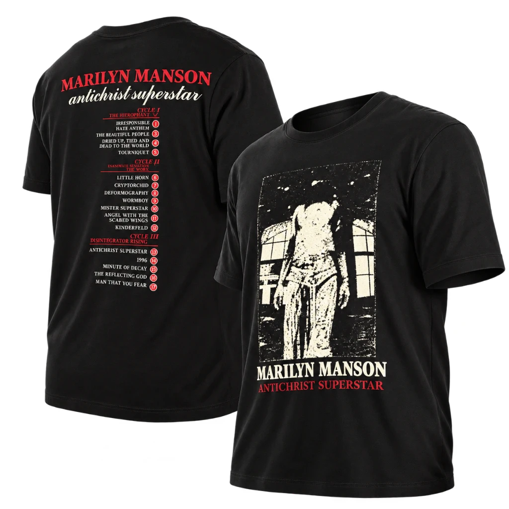 Marilyn Manson Antichrist Superstar 30th Anniversary My Body T-Shirt