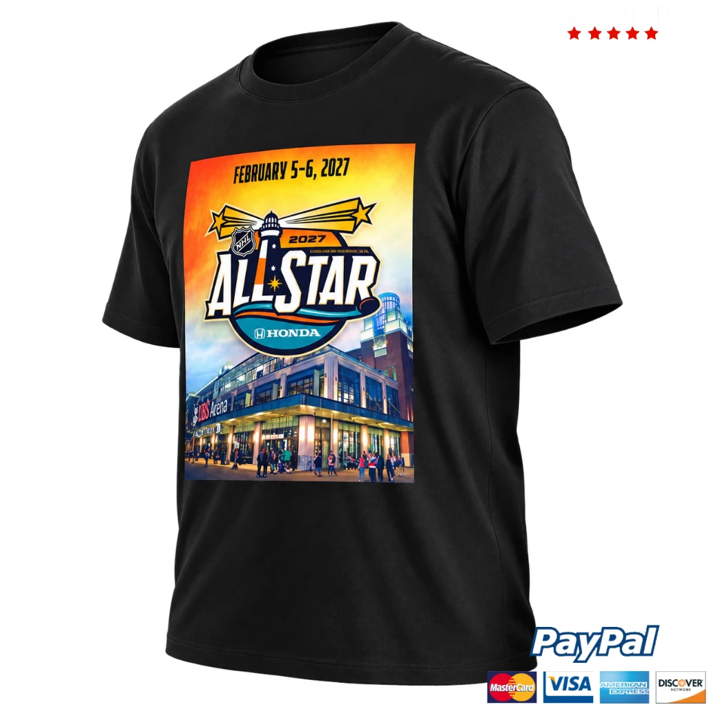 NHL All Star 2027 Honda Poster T-Shirt