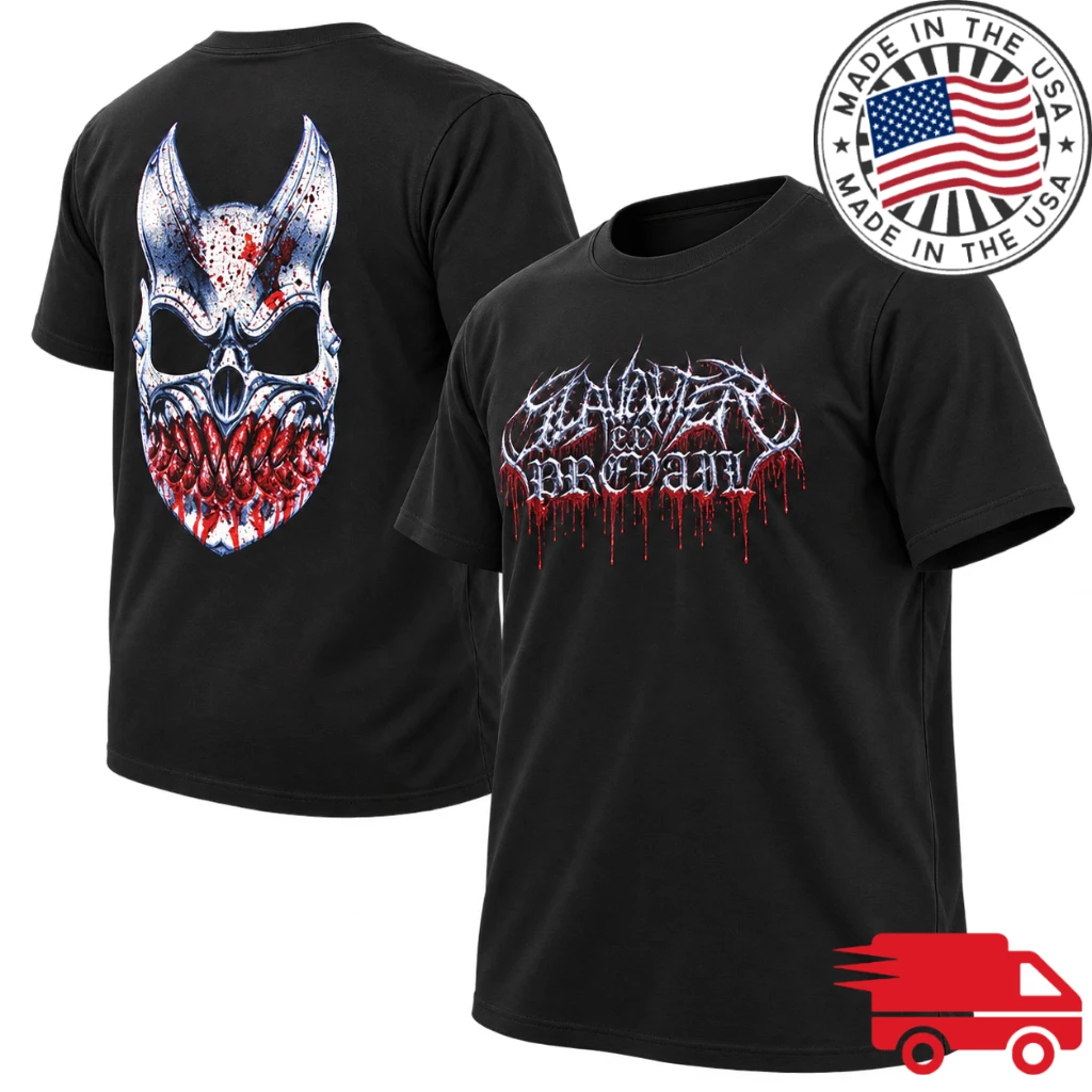 Slaughter To Prevail Halloween Collection Chrome Mask T-Shirt