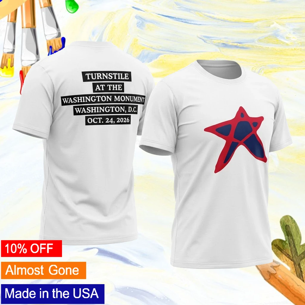 Turnstile Never Enough Tour Pt. 2 Washington DC T-Shirt